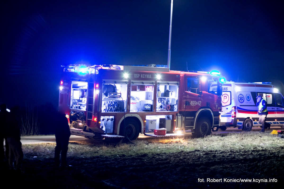 Tragiczny wypadek młodych ludzi pod Iwnem