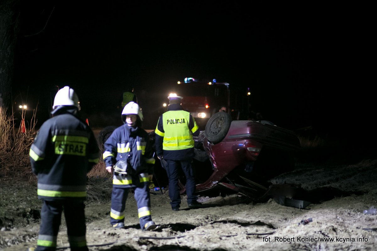 Tragiczny wypadek młodych ludzi pod Iwnem