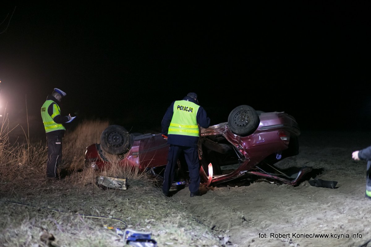Tragiczny wypadek młodych ludzi pod Iwnem