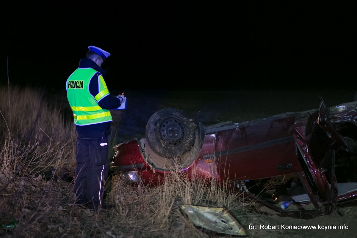 Tragiczny wypadek młodych ludzi pod Iwnem