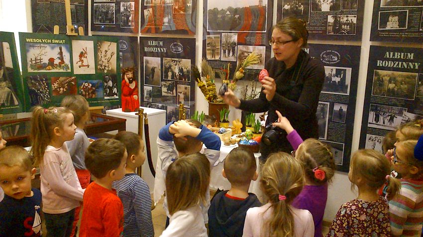 ?Poznajemy pałuckie tradycje ludowe?- wizyta Tygrysków w Muzeum Ziemi Szubińskiej