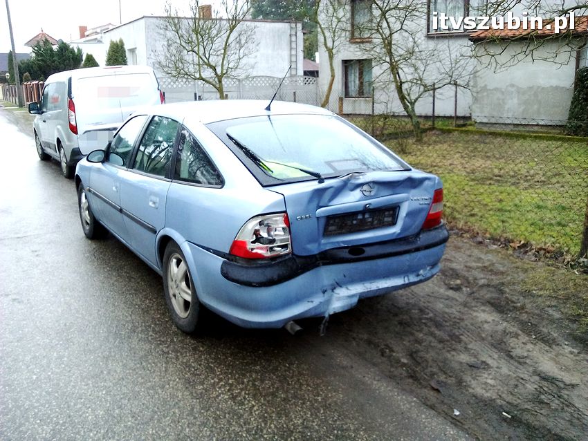 Kolizja trzech samochodów w Kołaczkowie