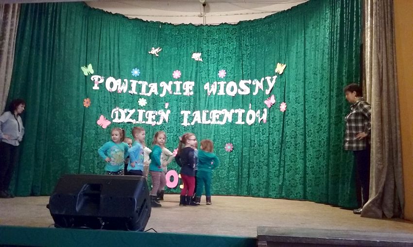 Dzień Talentu - dzień Wiosny w Samorządowym Przedszkolu nr 2 w Szubinie