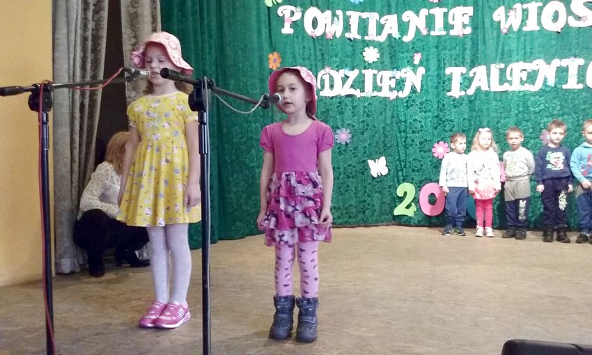 Dzień Talentu - dzień Wiosny w Samorządowym Przedszkolu nr 2 w Szubinie