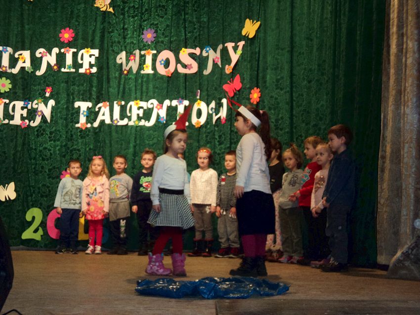Dzień Talentu - dzień Wiosny w Samorządowym Przedszkolu nr 2 w Szubinie