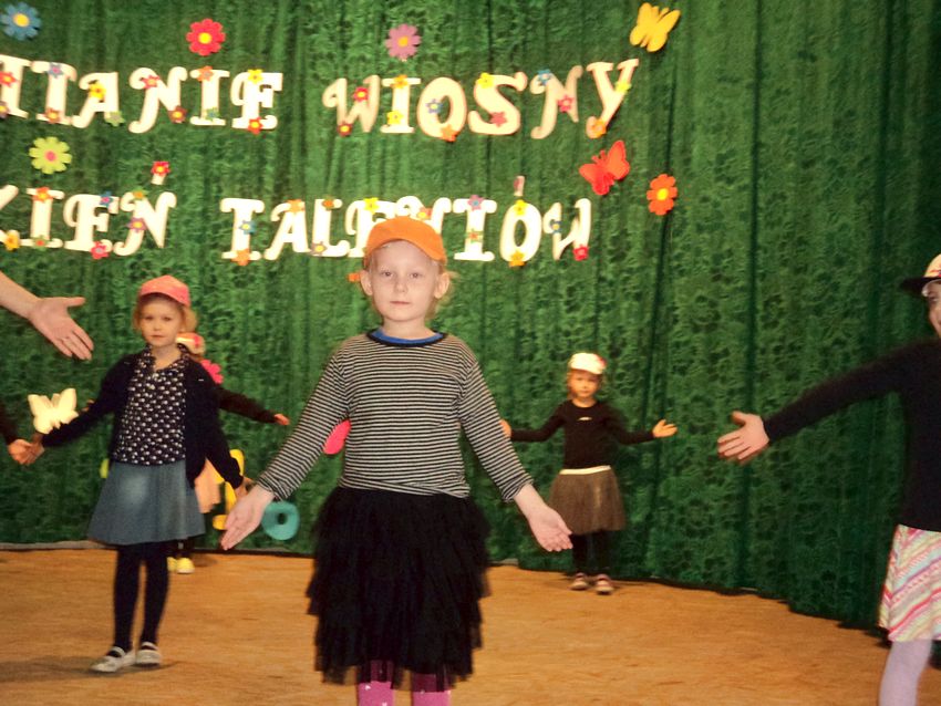 Dzień Talentu - dzień Wiosny w Samorządowym Przedszkolu nr 2 w Szubinie