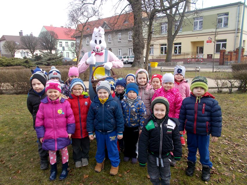 Zajączek Wielkanocny w Samorządowym Przedszkolu nr 3 im. W. Chotomskiej w Szubinie