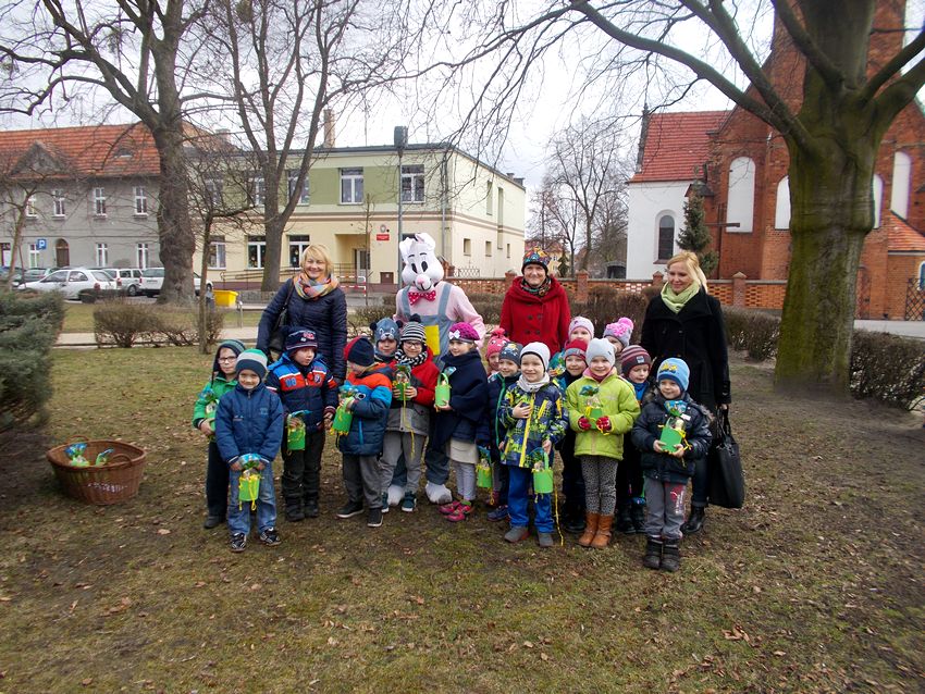 Zajączek Wielkanocny w Samorządowym Przedszkolu nr 3 im. W. Chotomskiej w Szubinie