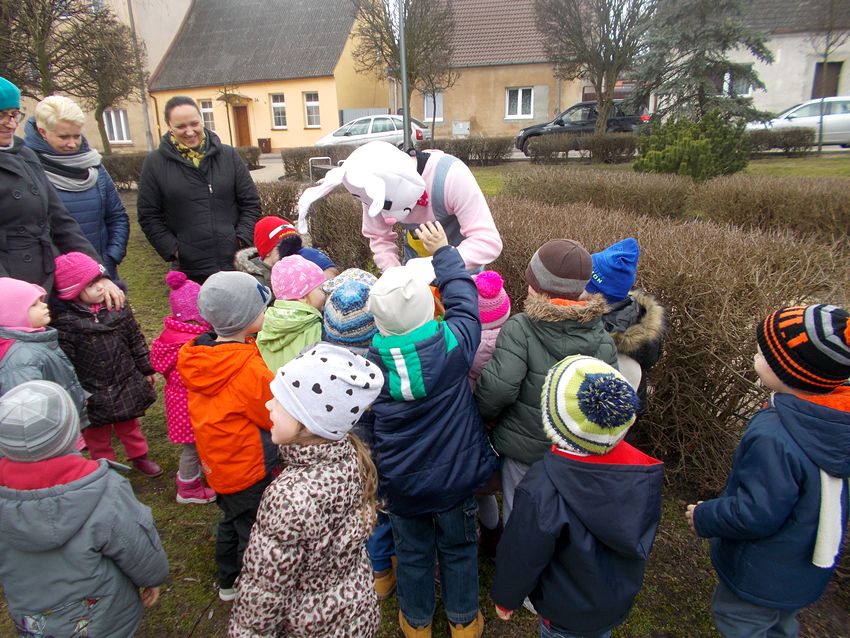 Zajączek Wielkanocny w Samorządowym Przedszkolu nr 3 im. W. Chotomskiej w Szubinie