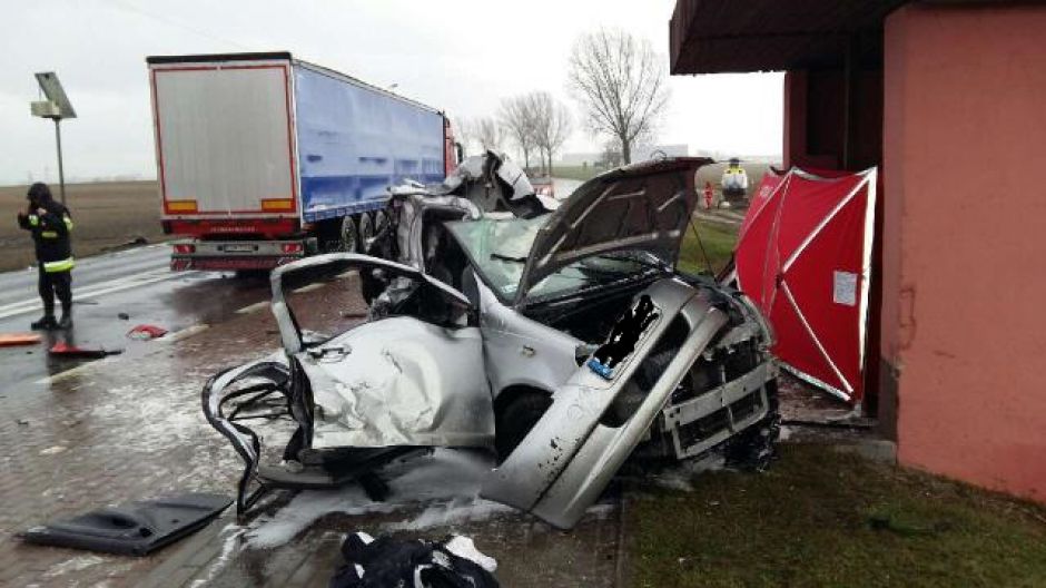Tragiczny wypadek w Jaroszewie, gmina Żnin