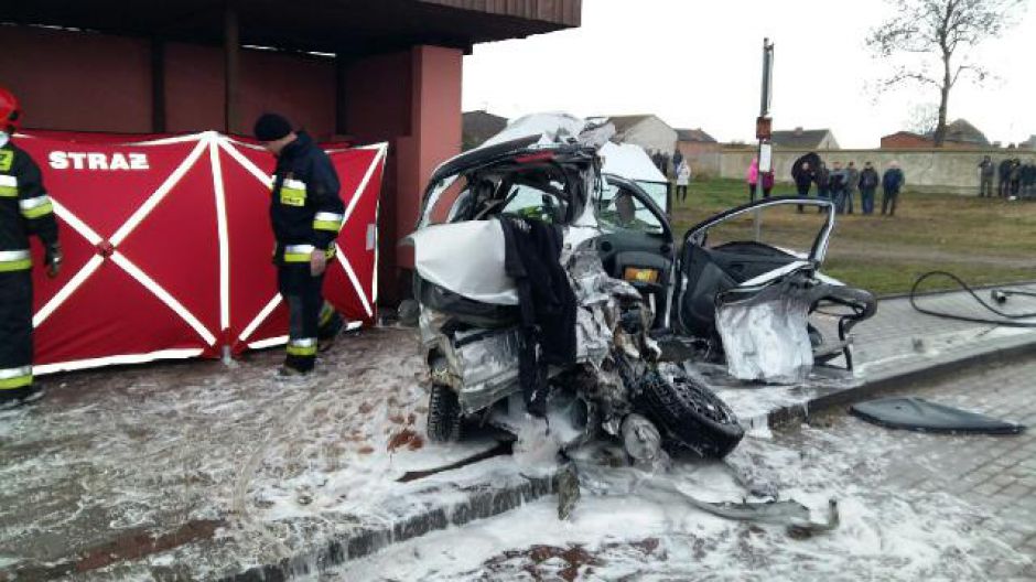 Tragiczny wypadek w Jaroszewie, gmina Żnin