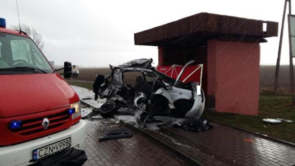Tragiczny wypadek w Jaroszewie, gmina Żnin