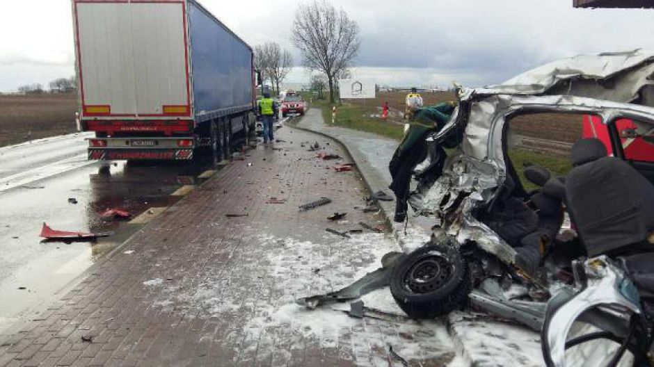 Tragiczny wypadek w Jaroszewie, gmina Żnin