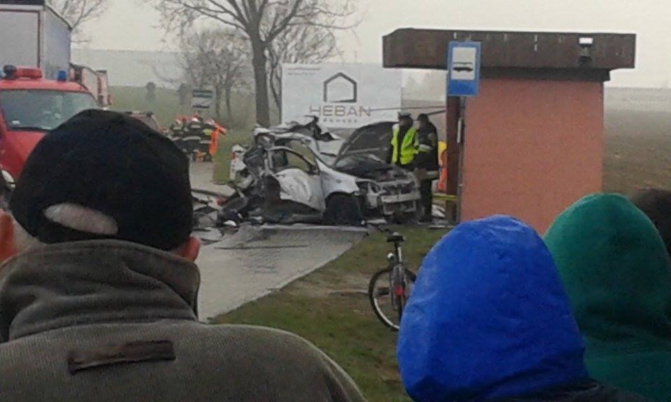 Tragiczny wypadek w Jaroszewie, gmina Żnin