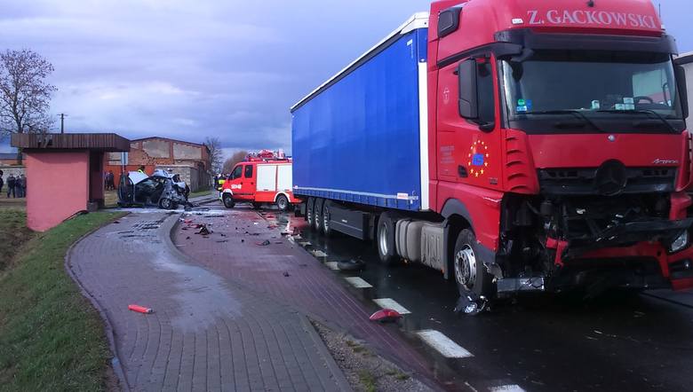 Tragiczny wypadek w Jaroszewie, gmina Żnin