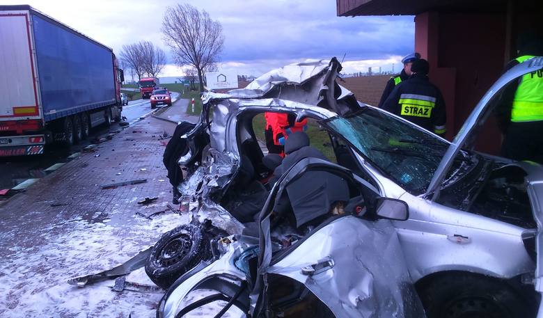 Tragiczny wypadek w Jaroszewie, gmina Żnin