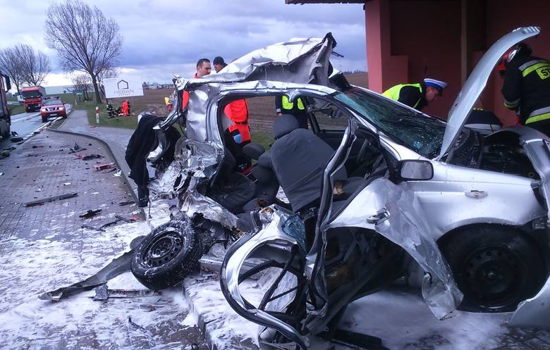 Tragiczny wypadek w Jaroszewie, gmina Żnin