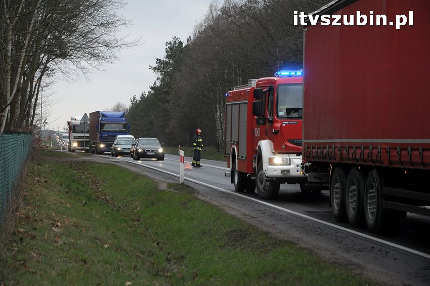 Kolizja trzech samochodów w Kołaczkowie
