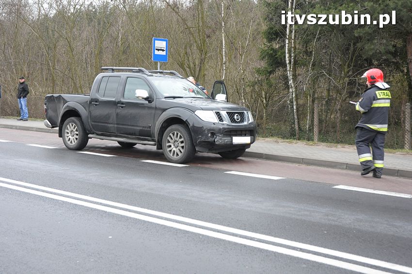 Kolizja trzech samochodów w Kołaczkowie