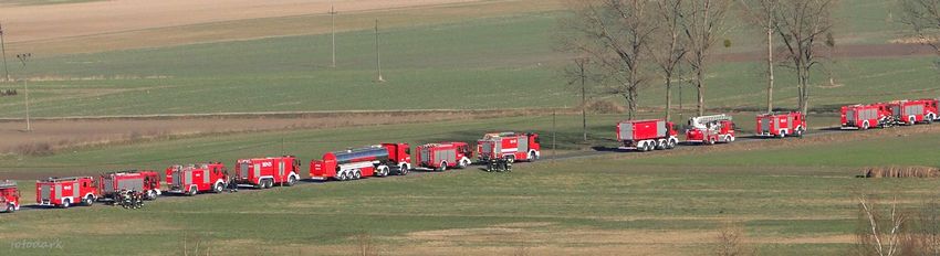 To była bardzo trudna akcja gaśnicza