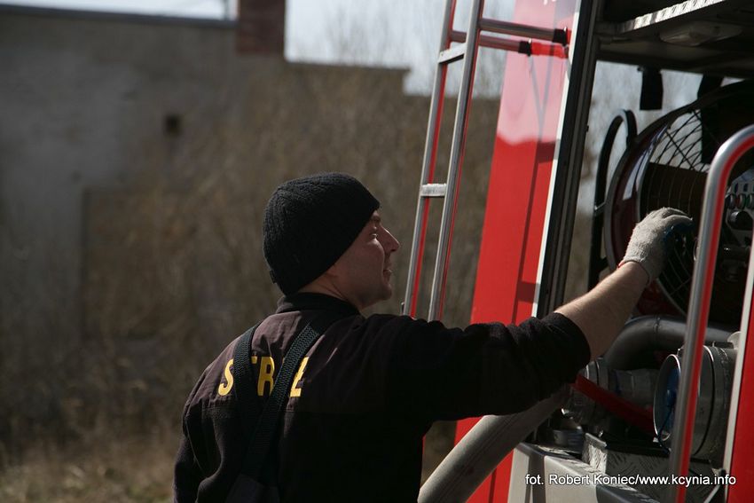 To była bardzo trudna akcja gaśnicza