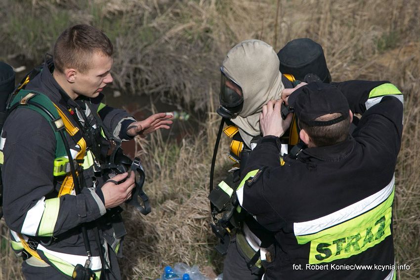 To była bardzo trudna akcja gaśnicza