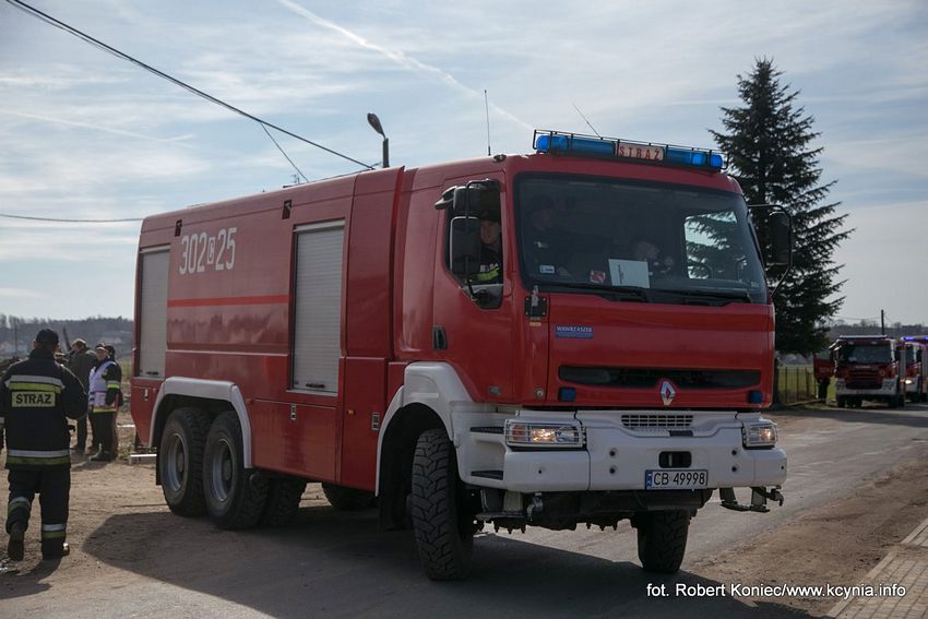To była bardzo trudna akcja gaśnicza