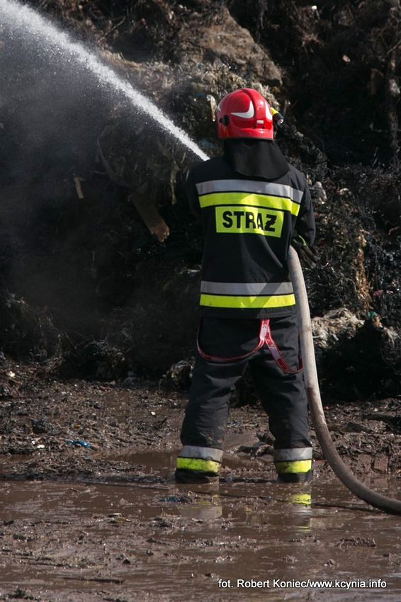 To była bardzo trudna akcja gaśnicza