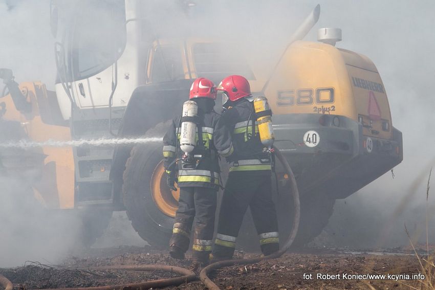 To była bardzo trudna akcja gaśnicza