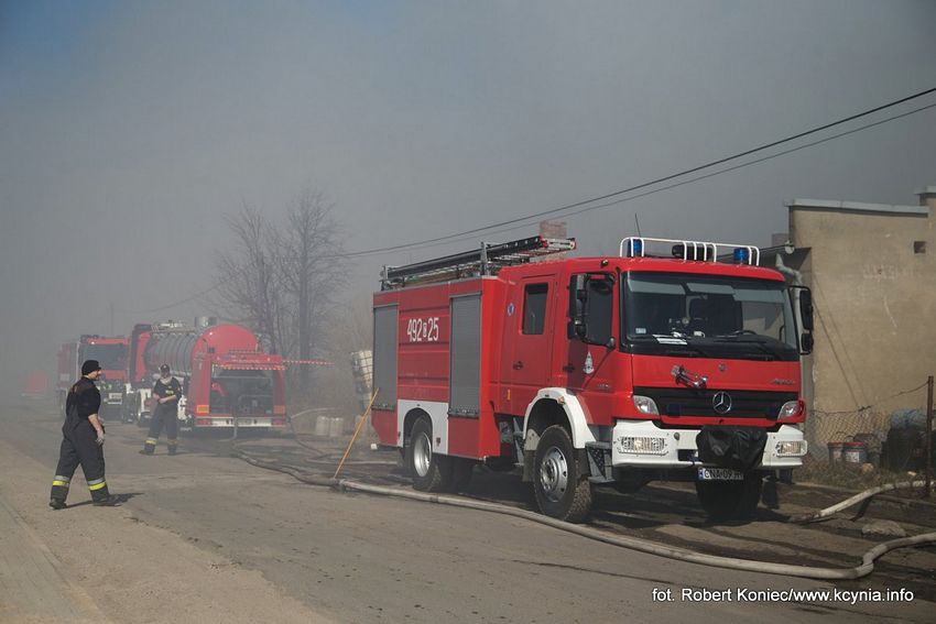 To była bardzo trudna akcja gaśnicza