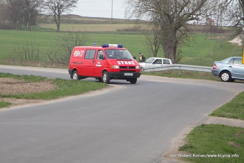 Kolejny pożar w gminie Kcynia