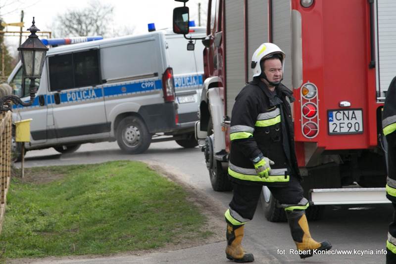 Kolejny pożar w gminie Kcynia
