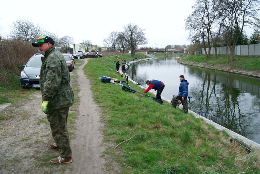 Zawody spławikowe koła PZW 128 Szubin w Łabiszynie