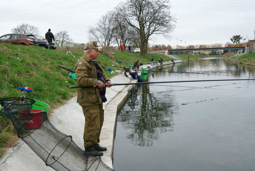 Zawody spławikowe koła PZW 128 Szubin w Łabiszynie