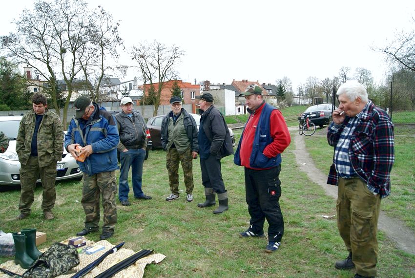 Zawody spławikowe koła PZW 128 Szubin w Łabiszynie