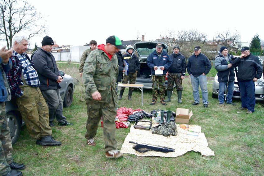 Zawody spławikowe koła PZW 128 Szubin w Łabiszynie