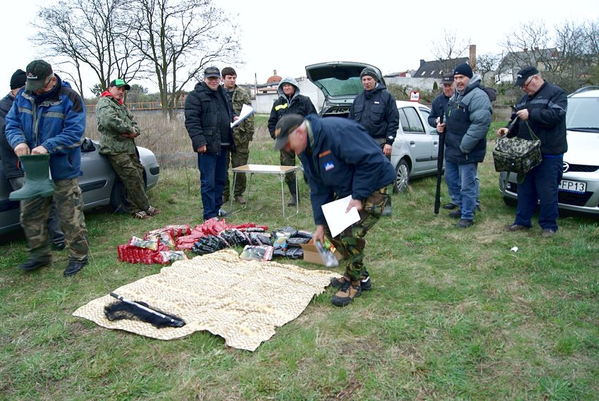 Zawody spławikowe koła PZW 128 Szubin w Łabiszynie