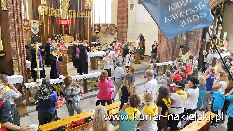 XXVI Kaszubska Piesza Pielgrzymka Diecezji Pelplińskiej dotarła do Szubina