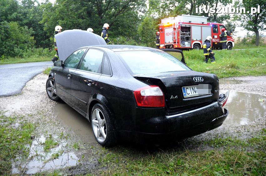 Kolizja dwóch osobówek