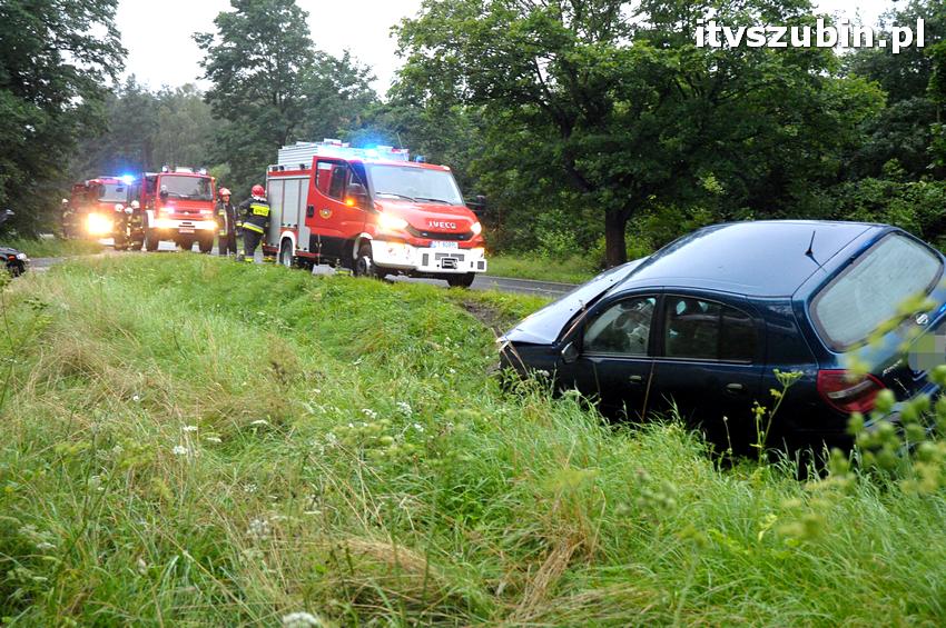 Kolizja dwóch osobówek