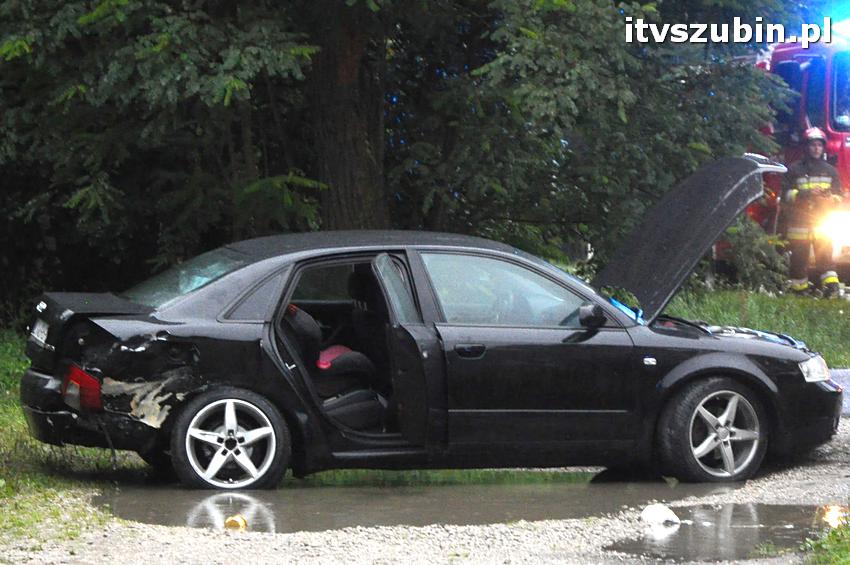 Kolizja dwóch osobówek