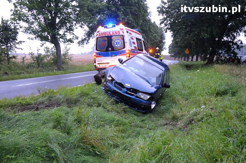 Kolizja dwóch osobówek