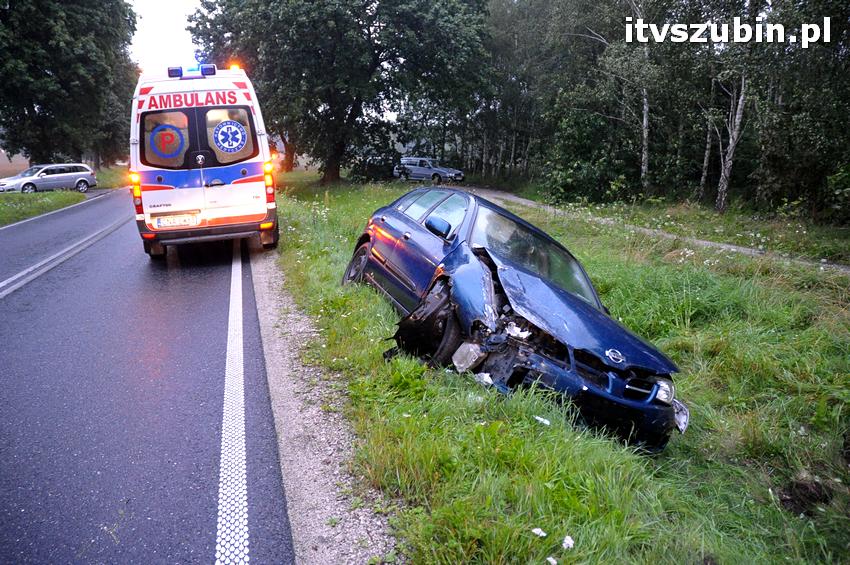 Kolizja dwóch osobówek