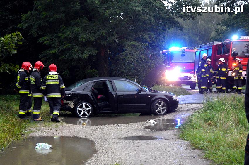 Kolizja dwóch osobówek