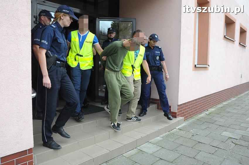 Aresztowani za zabójstwo dwóch kobiet przez Sąd Rejonowy w Szubinie [FILM]