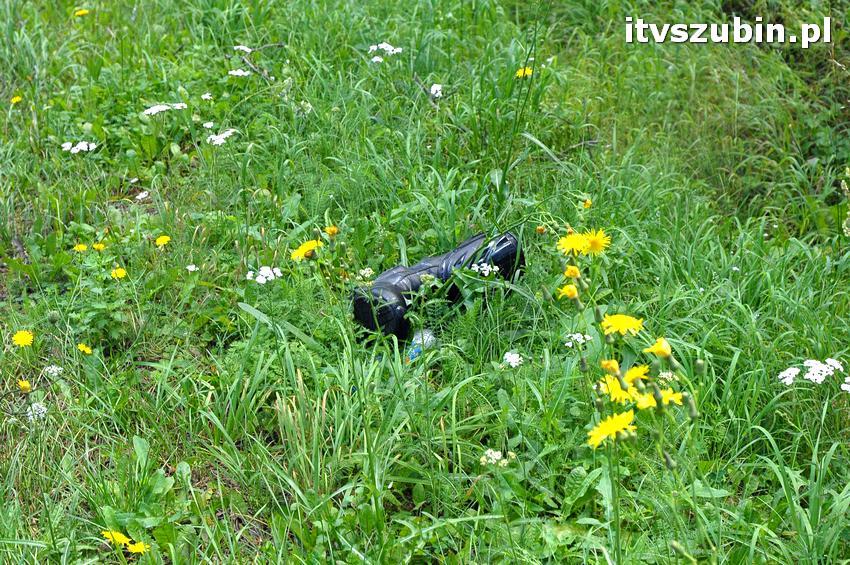 Tragiczny w skutkach wypadek na trasie Szubin - Łabiszyn. Śmierć na miejscu poniósł motocyklista