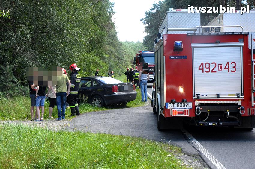 Tragiczny w skutkach wypadek na trasie Szubin - Łabiszyn. Śmierć na miejscu poniósł motocyklista