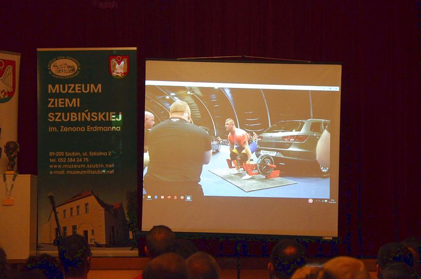 Spotkanie ze złotym medalistą World Strongest Man Marcinem Sendwickim [FILM]