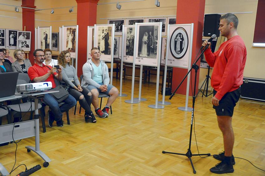 Spotkanie ze złotym medalistą World Strongest Man Marcinem Sendwickim [FILM]
