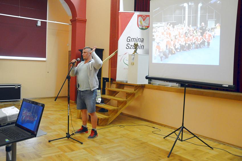 Spotkanie ze złotym medalistą World Strongest Man Marcinem Sendwickim [FILM]